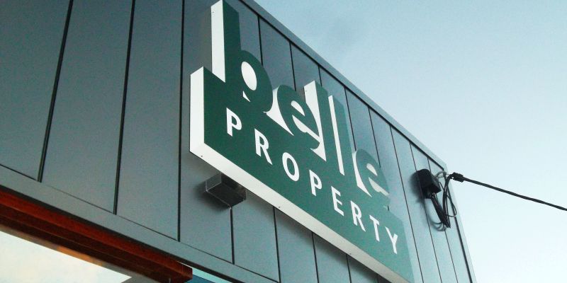 belle property fabricated letters
