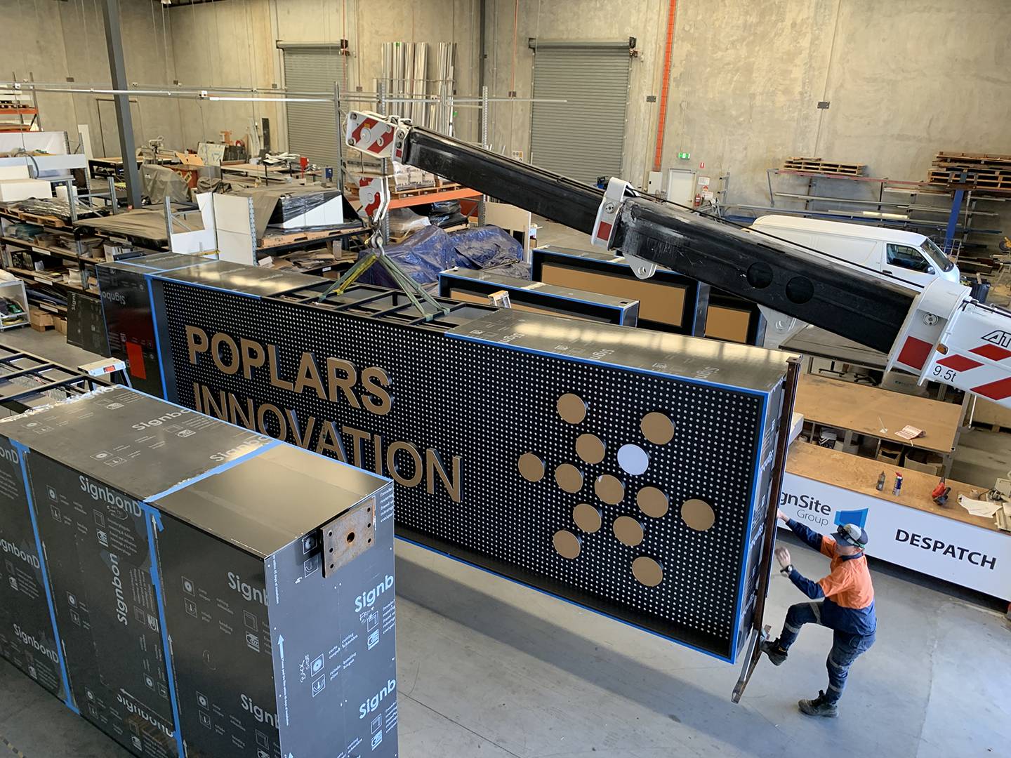 BMD Poplars Pylon Factory