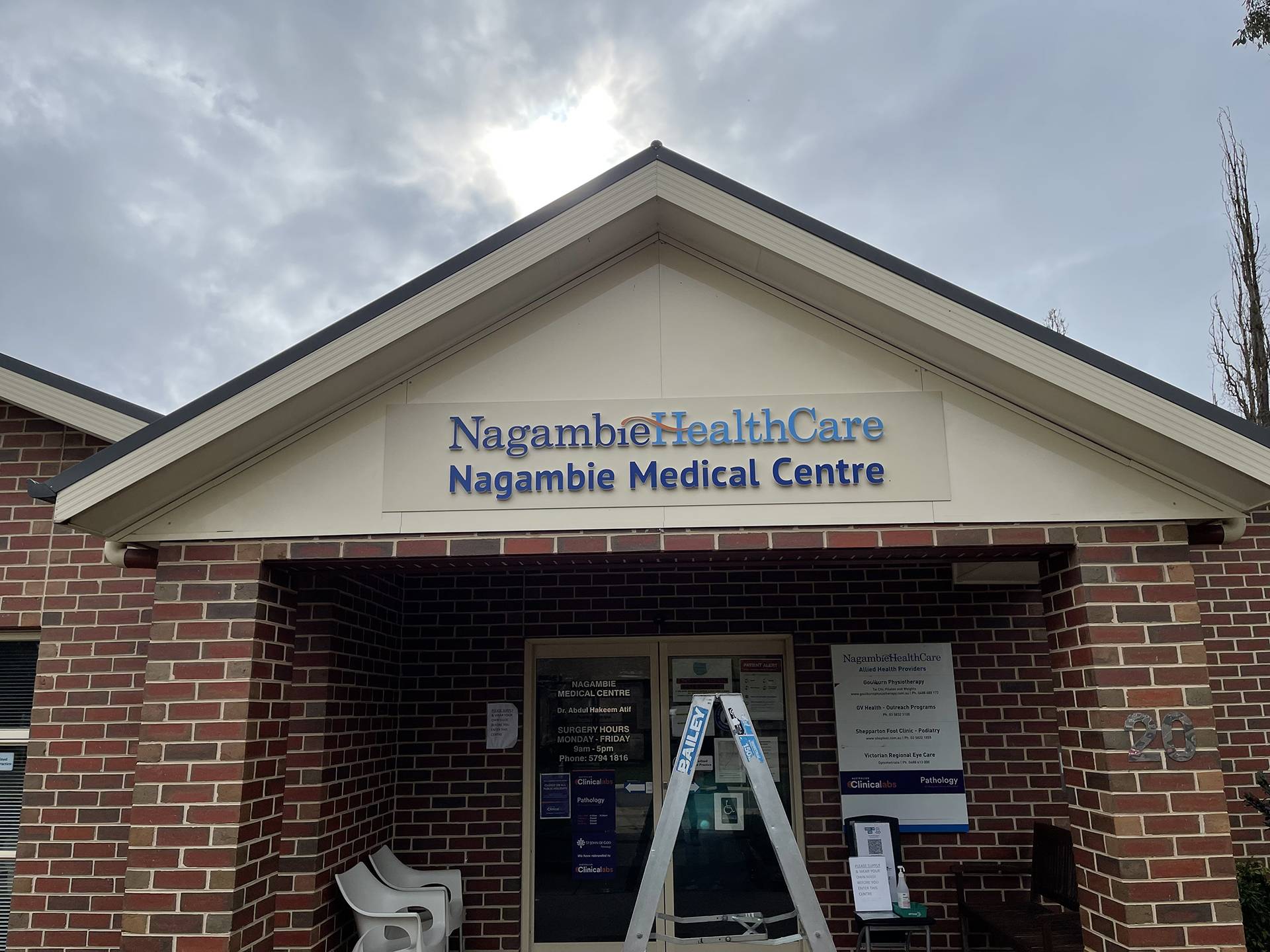 Nagambie Building Sign