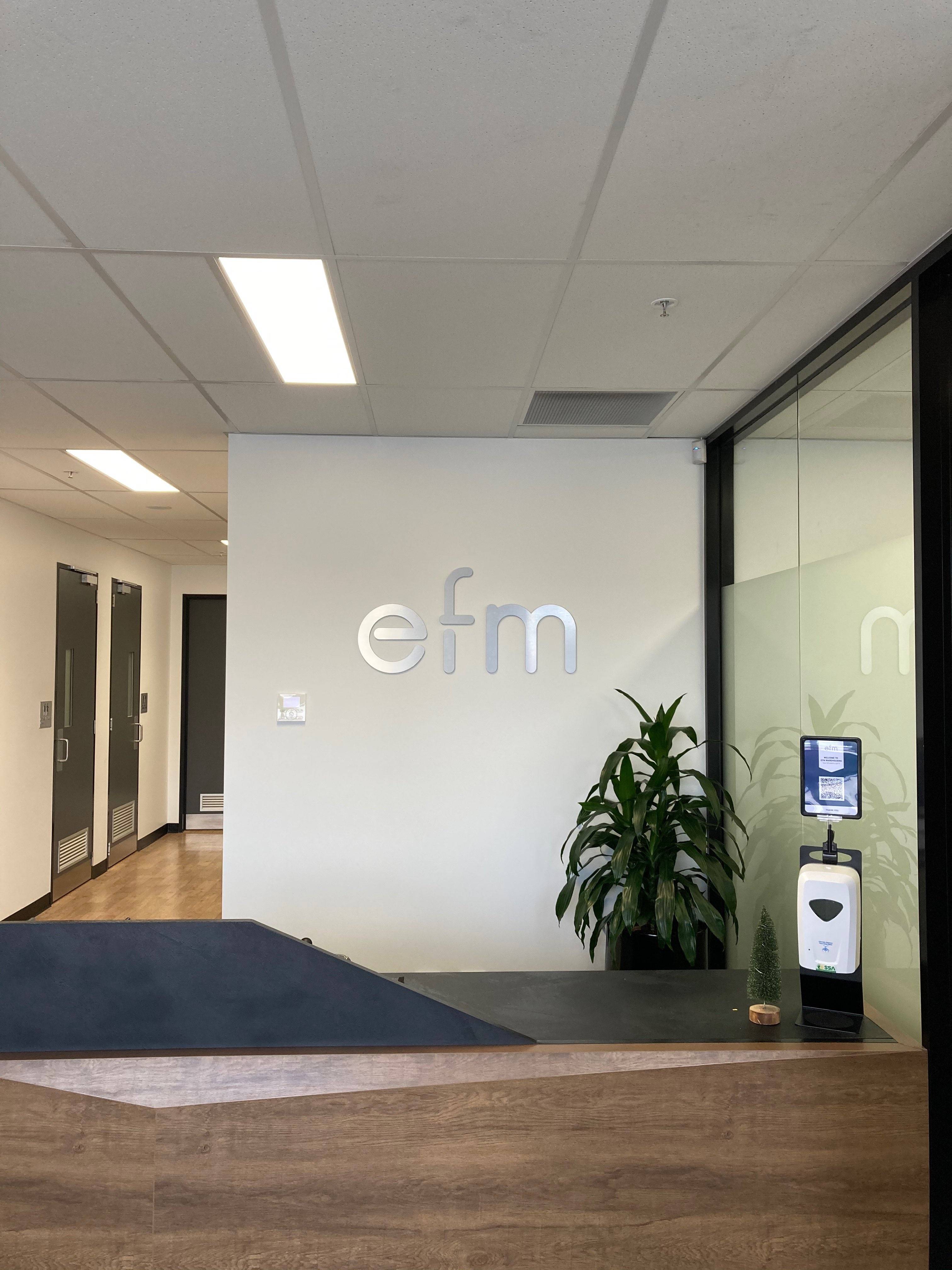 3d Lettering Reception Signage efm