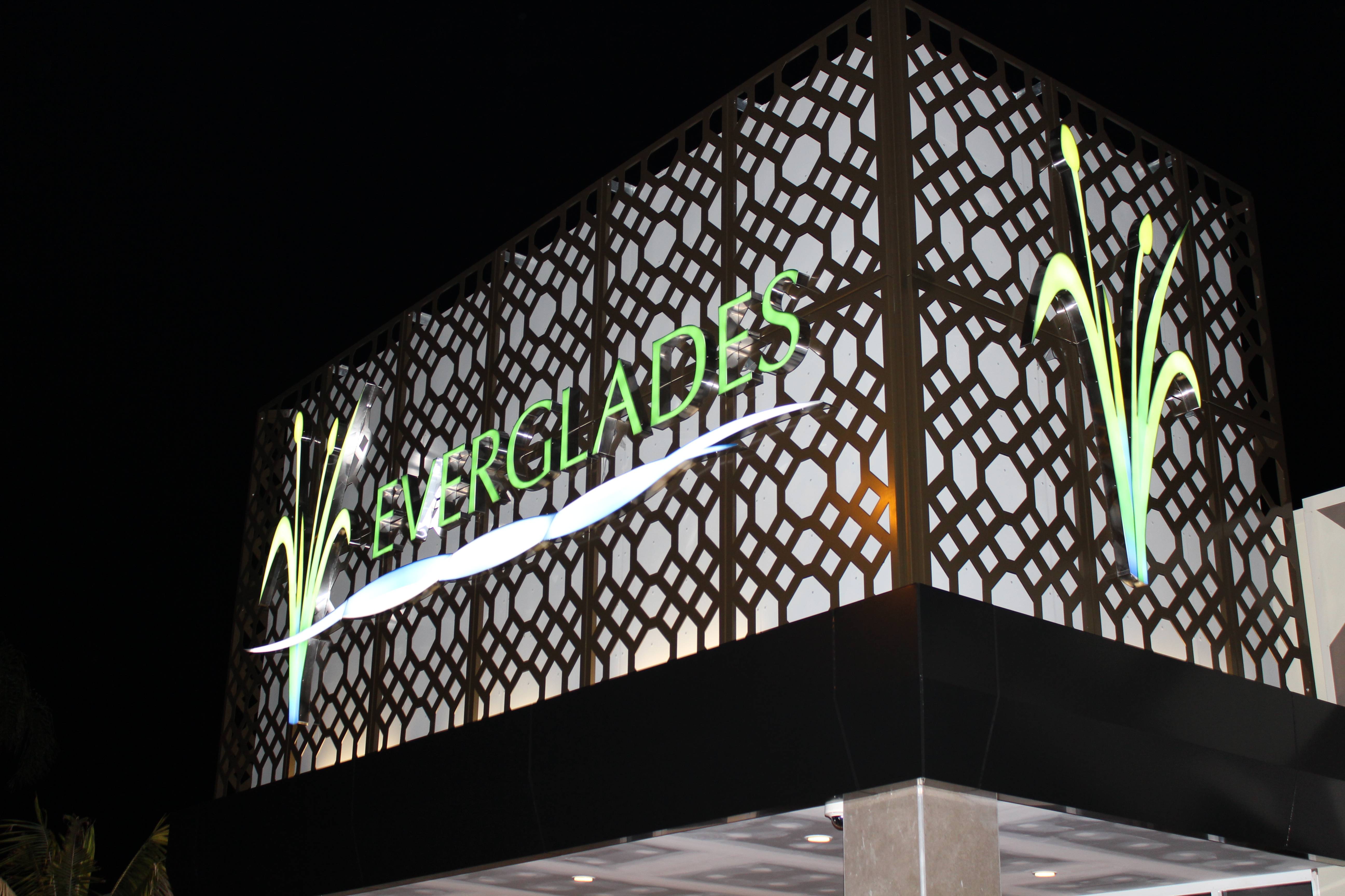 Everglades Illuminated Signage