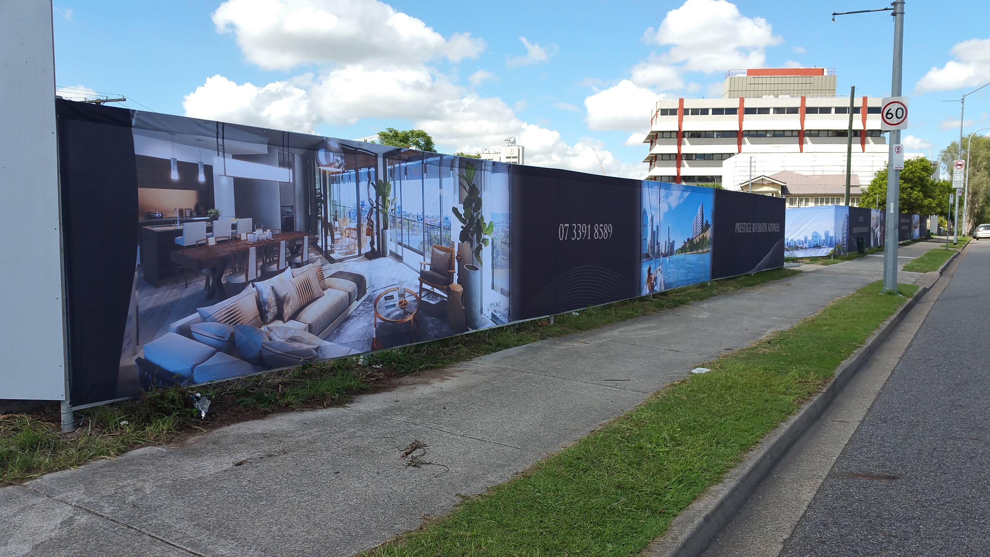 Promotional Signage Hoarding