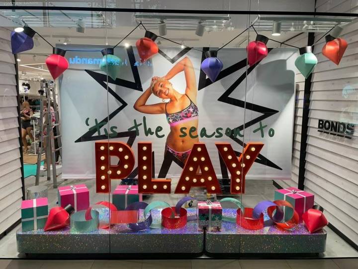 Bonds 3D Printed PLAY Letters