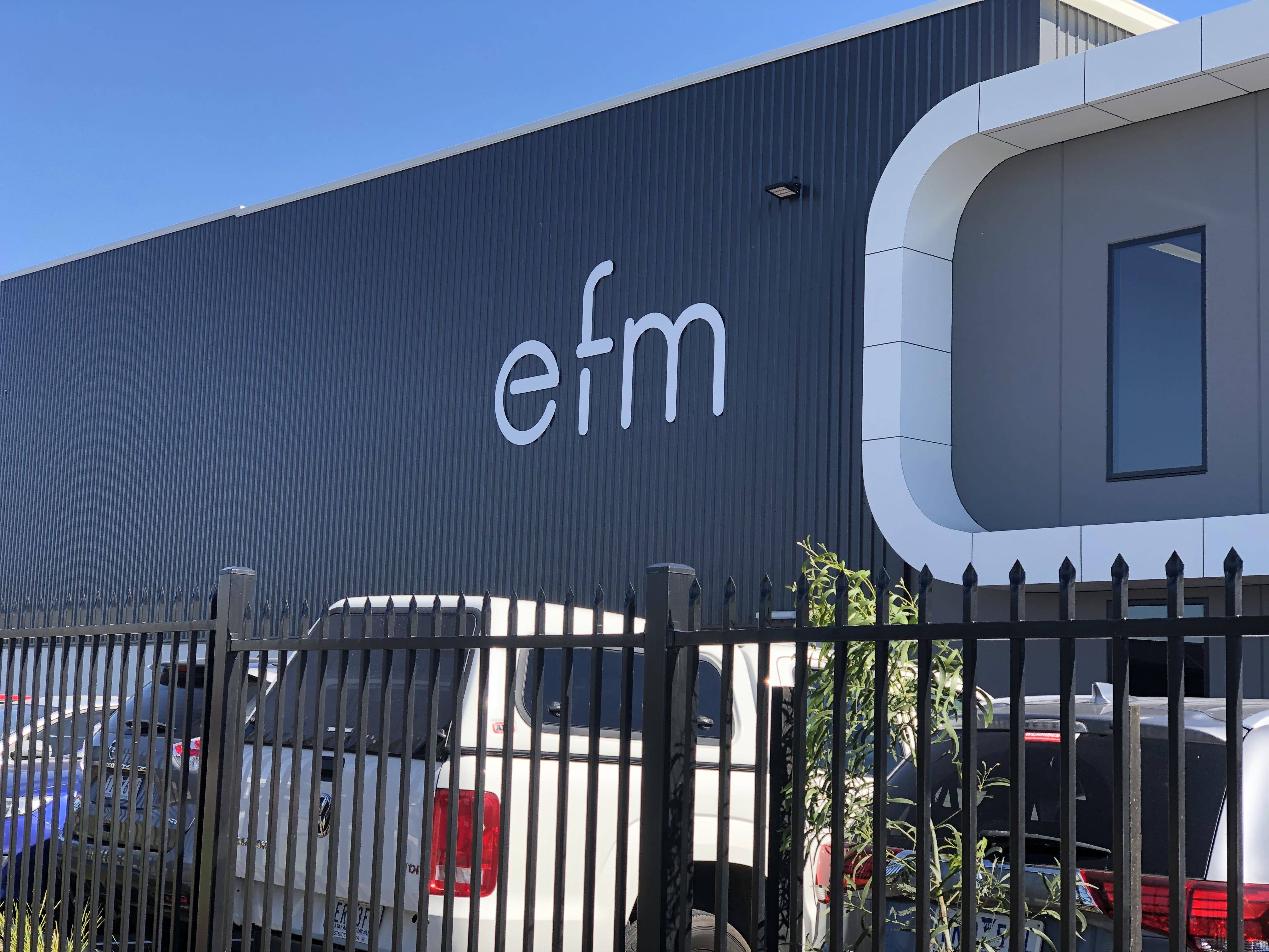 efm building signage