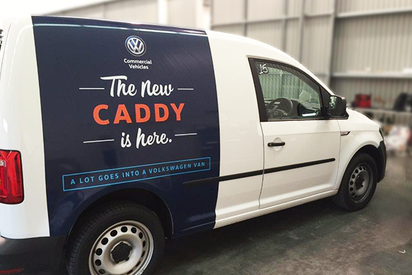 Volkswagen Caddy Vehicle Graphics