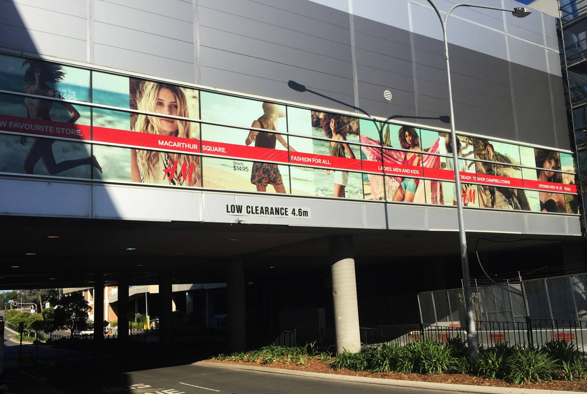 Macarthur Square Window Graphic