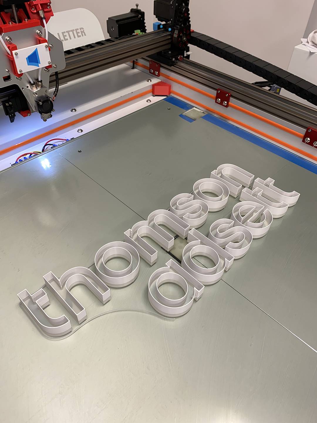 3D Printed Thomson Adsett Logo