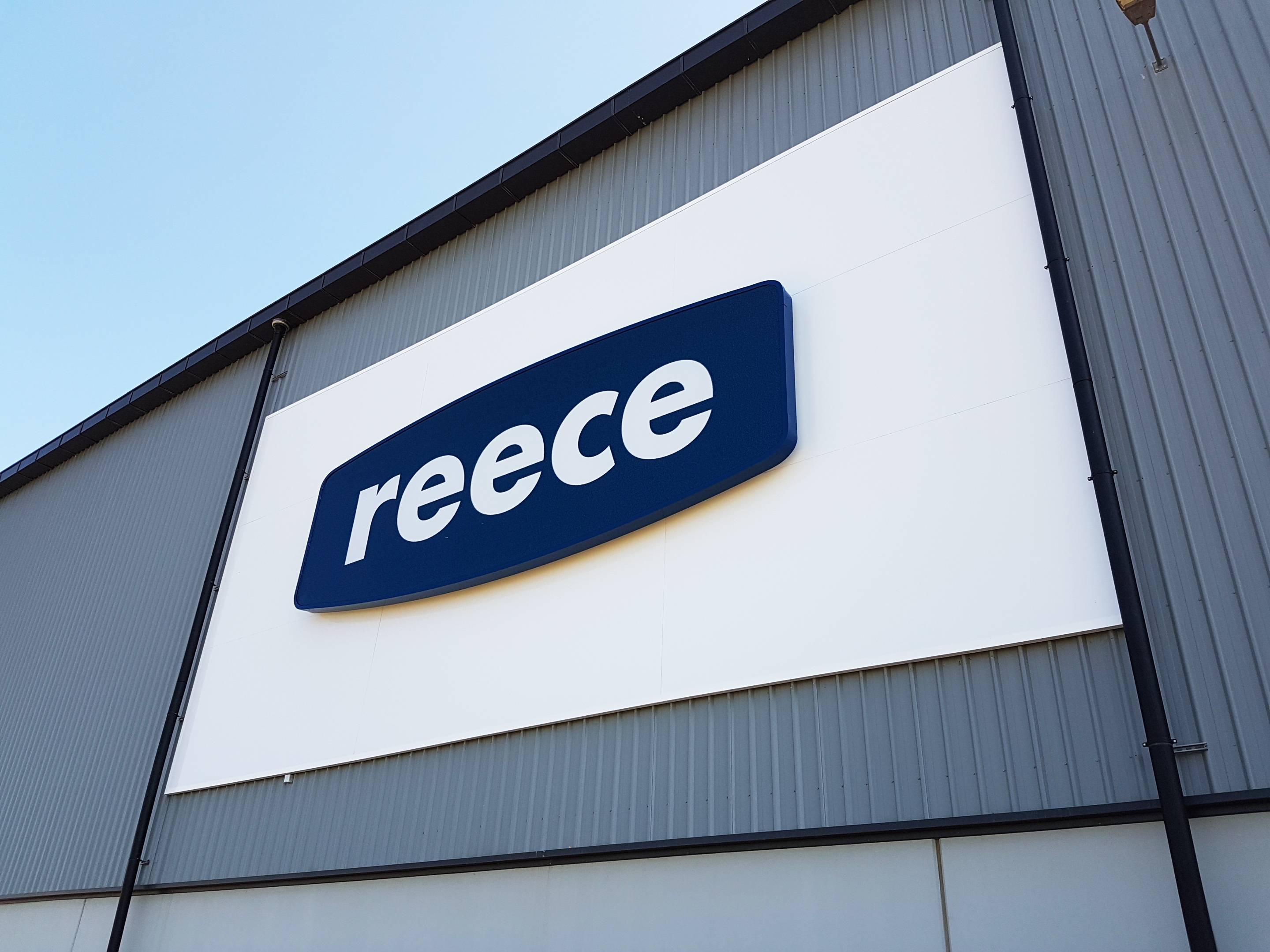 Reece Building Signage